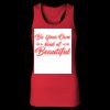 2x1 Rib Racerback Longer Length Tank Top ( Premium Product ) Thumbnail