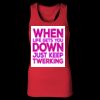 2x1 Rib Racerback Longer Length Tank Top ( Premium Product ) Thumbnail