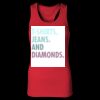 2x1 Rib Racerback Longer Length Tank Top ( Premium Product ) Thumbnail