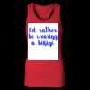 2x1 Rib Racerback Longer Length Tank Top ( Premium Product ) Thumbnail