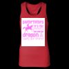 2x1 Rib Racerback Longer Length Tank Top ( Premium Product ) Thumbnail