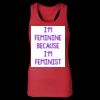2x1 Rib Racerback Longer Length Tank Top ( Premium Product ) Thumbnail