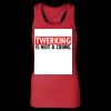 2x1 Rib Racerback Longer Length Tank Top ( Premium Product ) Thumbnail