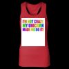2x1 Rib Racerback Longer Length Tank Top ( Premium Product ) Thumbnail