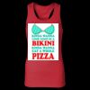 2x1 Rib Racerback Longer Length Tank Top ( Premium Product ) Thumbnail