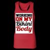 2x1 Rib Racerback Longer Length Tank Top ( Premium Product ) Thumbnail