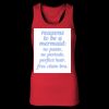 2x1 Rib Racerback Longer Length Tank Top ( Premium Product ) Thumbnail