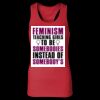 2x1 Rib Racerback Longer Length Tank Top ( Premium Product ) Thumbnail