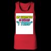 2x1 Rib Racerback Longer Length Tank Top ( Premium Product ) Thumbnail