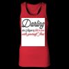 2x1 Rib Racerback Longer Length Tank Top ( Premium Product ) Thumbnail