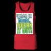 2x1 Rib Racerback Longer Length Tank Top ( Premium Product ) Thumbnail