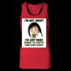 2x1 Rib Racerback Longer Length Tank Top ( Premium Product ) Thumbnail