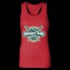 2x1 Rib Racerback Longer Length Tank Top ( Premium Product ) Thumbnail