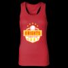 2x1 Rib Racerback Longer Length Tank Top ( Premium Product ) Thumbnail