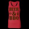 2x1 Rib Racerback Longer Length Tank Top ( Premium Product ) Thumbnail