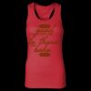 2x1 Rib Racerback Longer Length Tank Top ( Premium Product ) Thumbnail