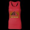 2x1 Rib Racerback Longer Length Tank Top ( Premium Product ) Thumbnail