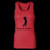 2x1 Rib Racerback Longer Length Tank Top ( Premium Product ) Thumbnail