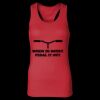 2x1 Rib Racerback Longer Length Tank Top ( Premium Product ) Thumbnail