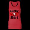 2x1 Rib Racerback Longer Length Tank Top ( Premium Product ) Thumbnail