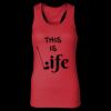 2x1 Rib Racerback Longer Length Tank Top ( Premium Product ) Thumbnail