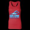 2x1 Rib Racerback Longer Length Tank Top ( Premium Product ) Thumbnail