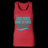 2x1 Rib Racerback Longer Length Tank Top ( Premium Product ) Thumbnail