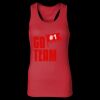 2x1 Rib Racerback Longer Length Tank Top ( Premium Product ) Thumbnail