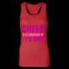 2x1 Rib Racerback Longer Length Tank Top ( Premium Product ) Thumbnail