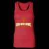 2x1 Rib Racerback Longer Length Tank Top ( Premium Product ) Thumbnail